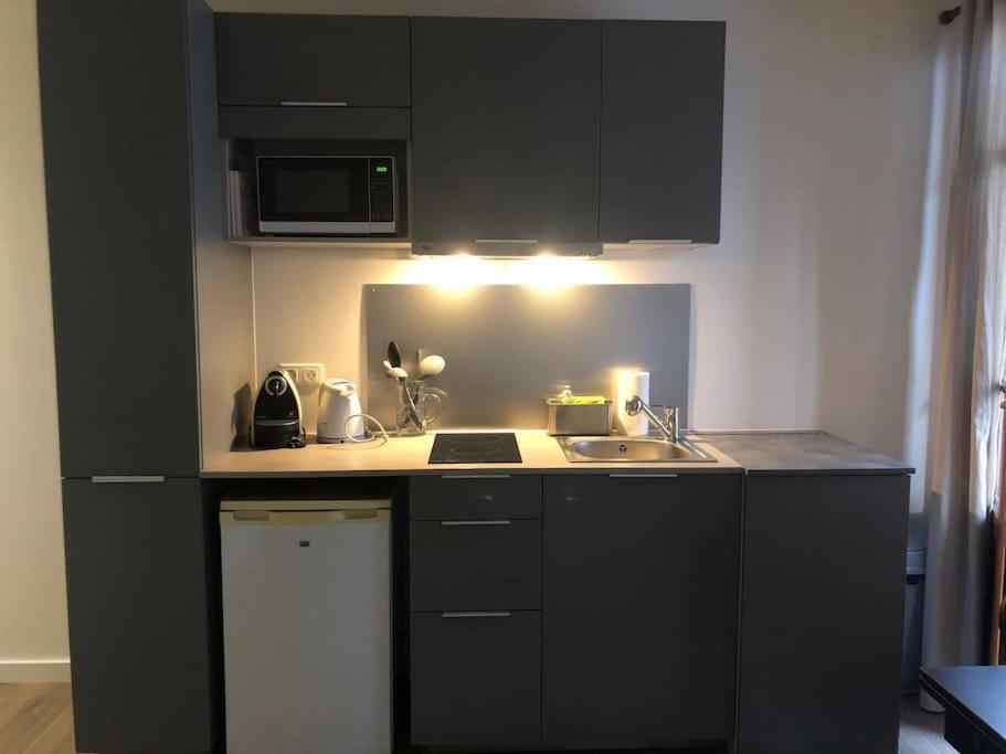 Studio Au Coeur D'Evian Les Bains Екстериор снимка